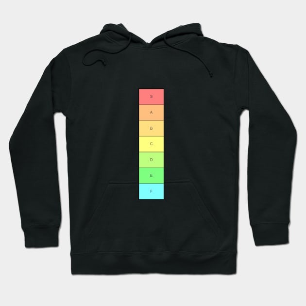 Tier List - Video Game Hoodie by TriHarder12